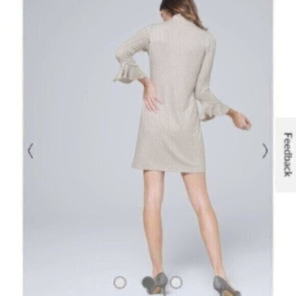 NWOT White House Black Market Cozy Shift Dress - Picture 2 of 4